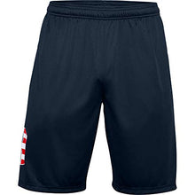 Load image into Gallery viewer, Under Armour Men's Freedom Tech Logo Shorts , Academy Blue (408)/Academy Blue , 4X-Large

