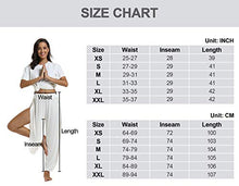 Load image into Gallery viewer, fitglam Women's High Slit Harem Yoga Pants Loose Fit Lounge Beach Pants (Light Gray, XS)

