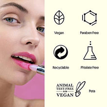 Load image into Gallery viewer, Winky Lux | Glimmer Balm | Rose and Unicorn | Color Changing Lipstick | pH Lip Balm | Tinted Lip Balm | Glitter Lipstick | With Vitamin E
