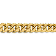 Load image into Gallery viewer, Mia Diamonds 14k Yellow Gold 15mm Semi-Solid Miami Cuban Chain Necklace
