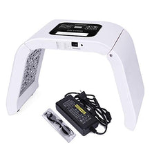 Load image into Gallery viewer, 7 Color LED Facial Mask, Yofuly Portable Photon Anti-aging Skin Rejuvenation Treatment Skin Toning Facial Skin Care Mask Device for Home Salon Use
