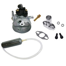 Load image into Gallery viewer, JRL Carburetor Black Gas Power Boost Bottle CNC Intake Manifold Set For 66cc 80cc 2 Stroke Engine Motorised Bicycle Bike
