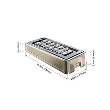 Load image into Gallery viewer, Keypad Access Control Waterproof Access Controller Metal Case Door Access Keypad with 1000 Users for Outdoor and Indoor
