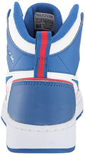 Load image into Gallery viewer, Reebok Unisex Resonator Mid Basketball Shoe, White/Vector Blue/Vector Red, 10.5 US Men
