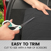 Load image into Gallery viewer, BDK-MT-785 Heavy Duty Cargo Liner Floor Mat-All Weather Trunk Protection, Trimmable to Fit &amp; Durable HD Rubber Protection for Car SUV Sedan Auto - Black
