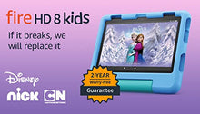 Load image into Gallery viewer, Amazon Fire HD 8 Kids tablet, 8" HD display, ages 3-7, includes 2-year worry-free guarantee, Kid-Proof Case, 32 GB, (2022 release), Blue
