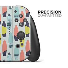 Load image into Gallery viewer, Design Skinz - Compatible with Nintendo Switch Dock Only - Skin Decal Protective Scratch-Resistant Removable Vinyl Wrap Cover - Vibrant Colored Surfboard Pattern

