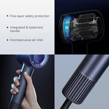 Load image into Gallery viewer, Professional Hair Dryer, Powerful Brushless Motor Blow Dryer for Fast Drying, Ionic Hair Dryer with 3 Heating/3 Speed Settings, Hot and Cold Automatic Cycle, Portable for Home &amp; Travel
