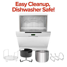 Load image into Gallery viewer, Nuwave Duet Pressure Cook and Air Fryer Combo Cook; Stainless Steel Pot &amp; Rack; Non-Stick Air Fryer Basket; Steam, Sear, Saute, Slow Cook, Roast, Grill, Bake, Dehydrate, Pressure Cook &amp; Air Fry
