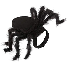 Load image into Gallery viewer, N3 2020 Updated Version Product Halloween Spider Pet Costume，Halloween Horror Simulation Plush Big Spider Wings Dress Up Funny Party for Dogs or Cats (M)
