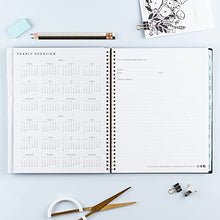 Load image into Gallery viewer, Blue Sky 2022 Weekly &amp; Monthly Planner, 8.5" x 11", Flexible Cover, Wirebound, Baccara Dark (110211-22)
