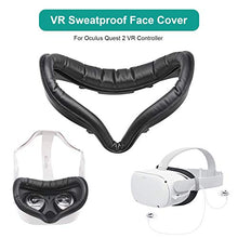 Load image into Gallery viewer, BEJOY VR PU Leather Face Bracket &amp; Protective Lens Cover for Oculus Quest 2, Dust Proof &amp; Anti-Scratch Cover, 3D 360 Degree Surrounding Sounds Gaming Headphones for Oculus 2

