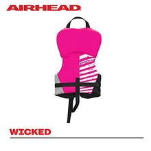 Load image into Gallery viewer, Airhead Infant's WICKED Kwik-Dry Neolite Flex Life Vest, Hot Pink, Model:10077-01-C-HP
