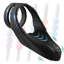 Load image into Gallery viewer, Cock Ring with Remote Control M'ens Vibrating Cook, Clitorial for Toy Sex, Multi-Mode for Massager Control, Butt Massager, Remote Control Vibrator
