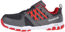 Load image into Gallery viewer, Reebok Work Men's Sublite RB4005 Athletic Work Shoe Industrial, Grey, 10 M US
