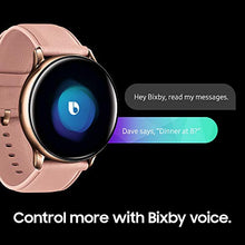 Load image into Gallery viewer, Samsung Galaxy Watch Active2 W/ Enhanced Sleep Tracking Analysis, Auto Workout Tracking, and Pace Coaching (40mm, GPS, Bluetooth), Silver - US Version with Warranty

