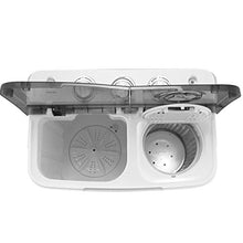 Load image into Gallery viewer, Portable Washing Machine 17lbs Compact Twin Tub Washer and Dryer Combo for Apartments,Dorms,RV's,College Rooms,Camping
