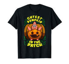 Load image into Gallery viewer, Mademark x SpongeBob SquarePants - SpongeBob Halloween Cutest Pumpkin in the Patch Patrick Star T-Shirt
