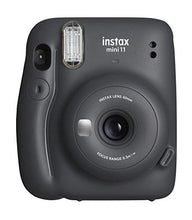 Load image into Gallery viewer, Fujifilm Instax Mini 11 Charcoal Gray Instant Camera with Twin Pak Instant Film, Ritz Gear Frame Stickers and Ritz Gear Hanging Frames
