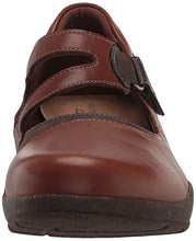 Load image into Gallery viewer, Clarks Women's Roseville Mary Jane Flat, Dark Tan Combi, 9 Wide
