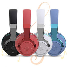 Load image into Gallery viewer, Wireless Headphones On Ear with Mic,Bluetooth Headset Foldable Headphone,Sport Earphones Headset for Gaming/Running/PC,Ideal Christmas Gift for Women Men Kids
