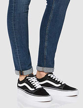 Load image into Gallery viewer, Vans Men's Old Skool(Tm) Core Classics (9.5 B(M) US Women / 8 D(M) US Men, Black/White)
