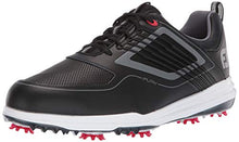 Load image into Gallery viewer, FootJoy Men's Fury Golf Shoes Black 10.5 M Red, US
