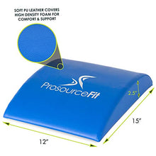 Load image into Gallery viewer, ProsourceFit Abdominal AB Exercise Mat Core Trainer - High Density, Blue
