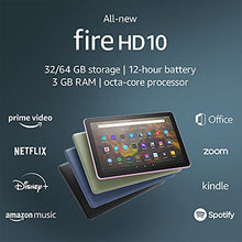 Load image into Gallery viewer, Fire HD 10 tablet, 10.1", 1080p Full HD, 32 GB, latest model (2021 release), Olive
