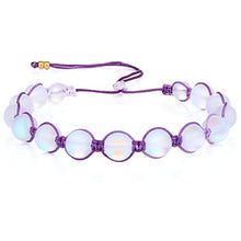 Load image into Gallery viewer, KELITCH Moon-Stone Beaded Bracelets Colorful Hand Woven Strands Bracelets Beach Bangles Jewelry (H0)
