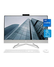 Load image into Gallery viewer, HP 27 All-in-One PC, 11th Gen Intel Core i7-1165G7 Processor, 16 GB RAM, 512 GB SSD, 27" Full HD Touchscreen, Windows 10 Home, Wireless Mouse &amp; Keyboard, Dual-Array Mic, 1080p Webcam (27-DP1280, 2020)
