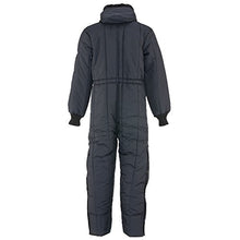 Load image into Gallery viewer, RefrigiWear Men's Iron-Tuff Insulated Coveralls with Hood -50F Extreme Cold Suit (Navy Blue, 3XL)

