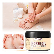 Load image into Gallery viewer, Horse Oil Foot Cream, Foot Mask, Repair Of Cracked Heel, Hand And Foot Moisturizing Cream, Foot Exfoliating Foot Mask, Toenail Care Cream (50g)
