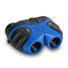 Load image into Gallery viewer, Perfect Binoculars for Kids, VNVDFLM Compact Waterproof Binoculars for Teens Boys Girls Birthday, Outdoor Telescope Toys for Boys Age 3-12 to Bird Watching &amp; Explore Nature(Blue)
