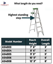 Load image into Gallery viewer, Louisville Ladder AS4005, 5 Feet
