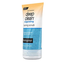 Load image into Gallery viewer, Neutrogena Deep Clean Invigorating Foaming Facial Scrub with Glycerin, Cooling &amp; Exfoliating Gel Face Wash to Remove Dirt, Oil &amp; Makeup, 4.2 fl. oz

