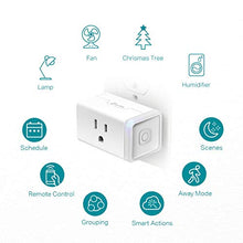 Load image into Gallery viewer, Kasa Smart Plug HS103P2, Smart Home Wi-Fi Outlet Works with Alexa, Echo, Google Home &amp; IFTTT, No Hub Required, Remote Control,15 Amp,UL Certified, 2-Pack White
