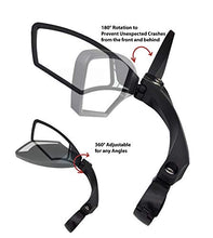 Load image into Gallery viewer, Hafny NEW Handlebar Bike Mirror, HD,Blast-resistant, Glass Lens, HF-MR095 (left)
