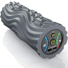 Load image into Gallery viewer, FITINDEX Vibrating Foam Roller 5-Speed , Next Generation Electric Foam Roller for Muscle Recovery, Fitness Deep Tissue Trigger Foam Roller for Post-Workout Pain Relief - Gray
