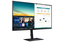 Load image into Gallery viewer, SAMSUNG M5 Series 32-Inch FHD 1080p Smart Monitor &amp; Streaming TV (Tuner-Free), Netflix, HBO, Prime Video, &amp; More, Apple Airplay, Bluetooth, Height Adjustable Stand, Built-in Speakers (LS32AM502HNXZA)
