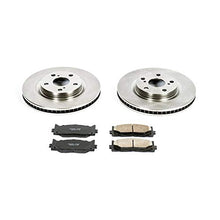 Load image into Gallery viewer, Power Stop KOE3053 Autospecialty Front Replacement Brake Kit-OE Brake Rotors &amp; Ceramic Brake Pads
