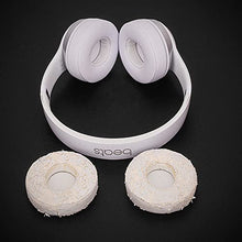 Load image into Gallery viewer, SoloWIT Earpads Cushions Replacement for Beats Solo 2 &amp; Solo 3 Wireless On-Ear Headphones, Ear Pads with Soft Protein Leather, Added Thickness - White
