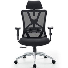 Load image into Gallery viewer, Ticova Ergonomic Office Chair - High Back Desk Chair with Adjustable Lumbar Support &amp; Thick Seat Cushion - 140°Reclining &amp; Rocking Mesh Computer Chair with Adjustable Headrest, Armrest
