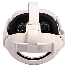 Load image into Gallery viewer, Topcovos Head Pad for Oculus Quest 2 Headband Gravity Pressure Reducing Head Pad Cushion Designed for Oculus Quest 2 Headset Accessories with Comfortable PU Leather Surface &amp; Soft Foam Pad

