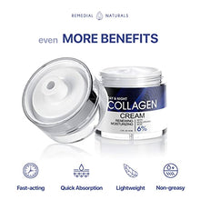 Load image into Gallery viewer, Collagen Cream - Anti Aging Moisturizer for Face and Neck with Hyaluronic Acid Retinol and Vitamin E - For All Skin Types - Made in USA
