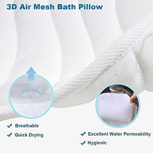 Load image into Gallery viewer, Full Body Bath Pillow, Upgraded Non-Slip Bath Cushion for Tub, Spa Bathtub Pillow Mattress for Head Neck Shoulder and Back Rest Support，Hot Tub Accessories – 50"x 15"
