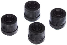 Load image into Gallery viewer, Corsair Hydro X Series Xf Compression 10/13mm (3/8"/ 1/2") ID/OD Fittings Four Pack, Black, Model Number: CX-9051002-WW
