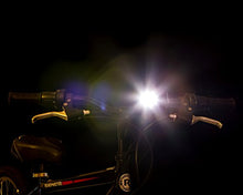 Load image into Gallery viewer, TeamObsidian Bike Light Set - Super Bright LED Lights for Your Bicycle - Easy to Mount Headlight and Taillight with Quick Release System - Best Front and Rear Cycle Lighting - Fits All Bikes
