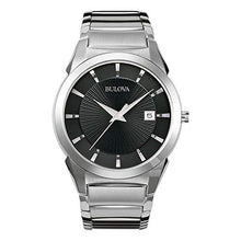 Load image into Gallery viewer, Bulova Classic Quartz Men's Watch, Stainless Steel, Silver-Tone (Model: 96B149)
