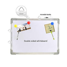 Load image into Gallery viewer, Bethone Dry Erase White Board Hanging Small Magnetic Portable Writing, Drawing &amp; Planning Small Whiteboard for Cubicle Easy to Clean Wall Whiteboard for Office School, Kids, Home
